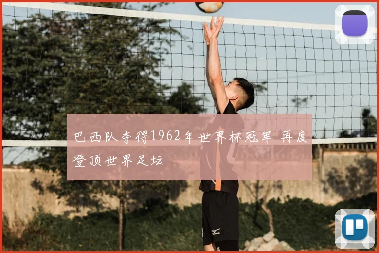 巴西队夺得1962年世界杯冠军 再度登顶世界足坛